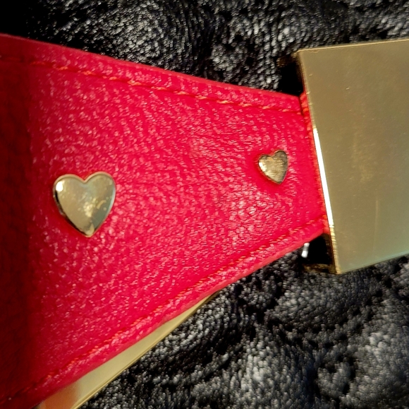 Betsey Johnson Black and Red Bow Embellished Bag - Picture 9 of 10